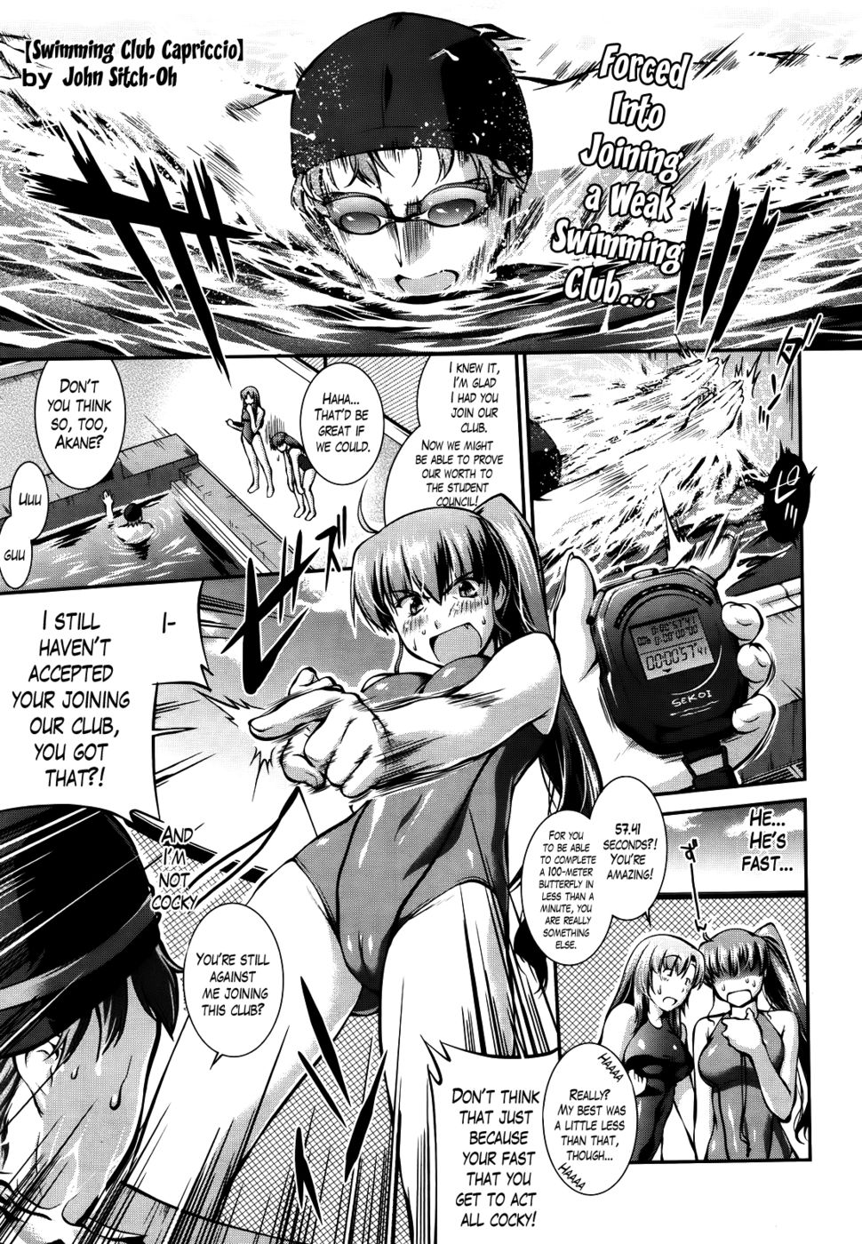 Hentai Manga Comic-Swimming Club Capriccio-Chapter 2-1